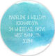Big Swash Round Address Labels Image 3 of 3